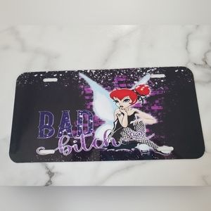 BAD bit** Fairy License Plate